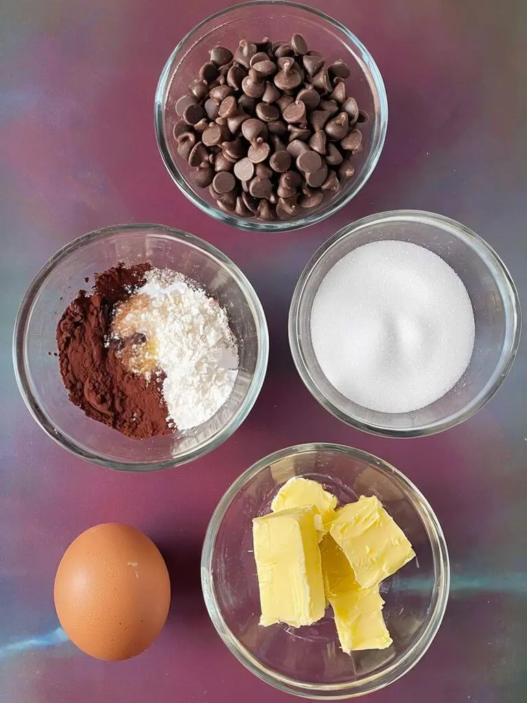 Fudgy Brownie Cookies ingredient