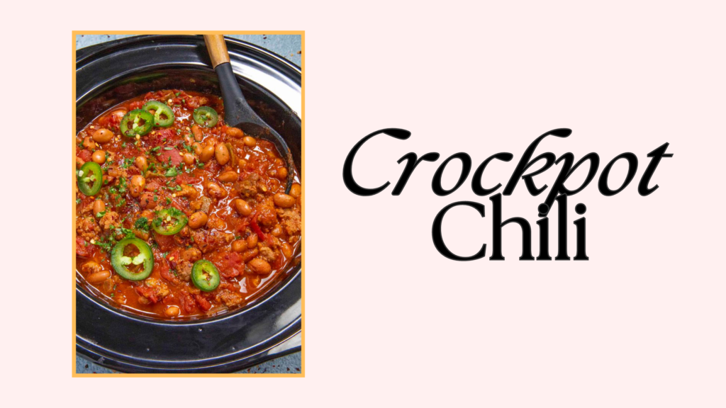 Crockpot Chili