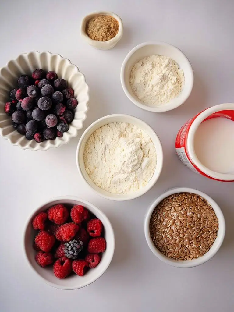 blueberry raspberry smoothie ingredients