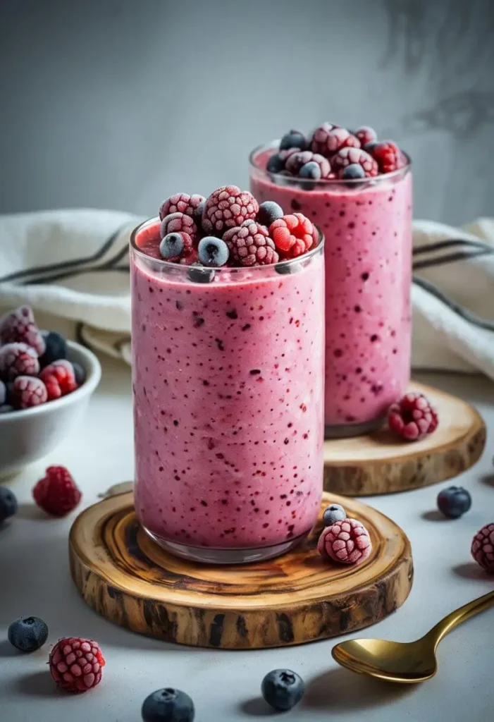 blueberry raspberry smoothie