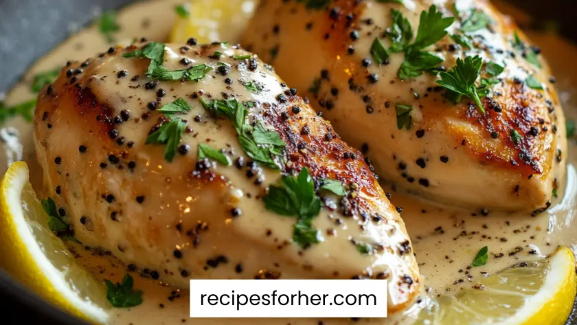 One-Pan Chicken Lemon Garlic